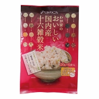 国内産十六雑穀米（20gx6） | 【公式】味とこころオンラインショップ