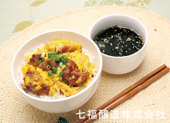 白だし唐揚げの親子丼